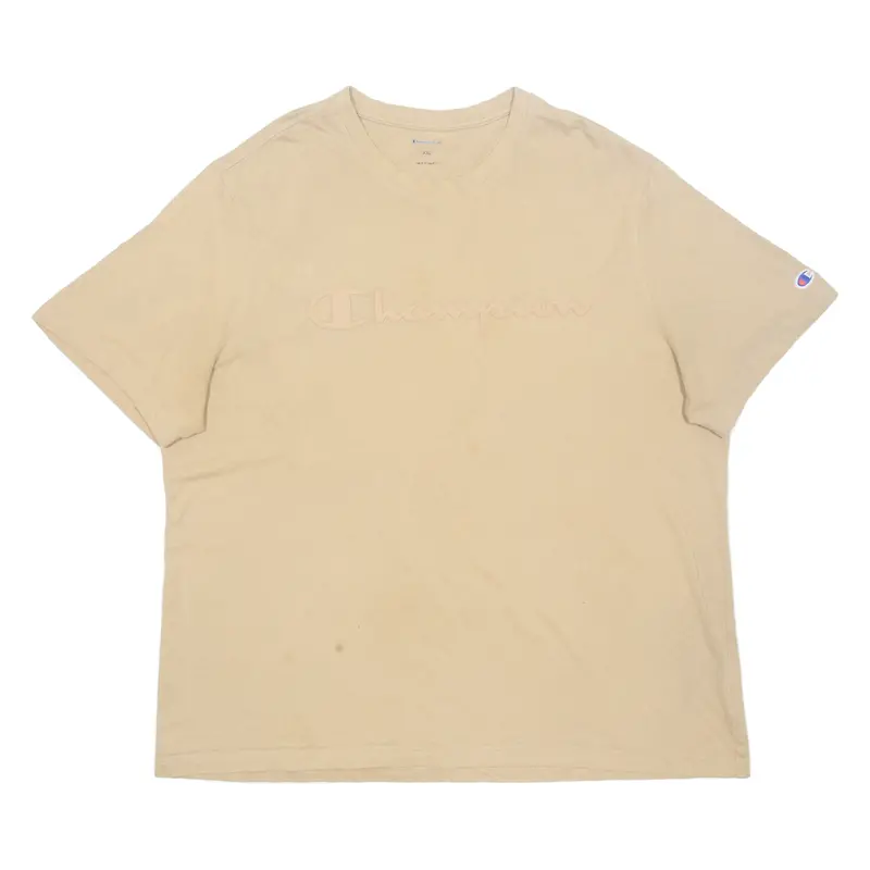 Champion Womens T-Shirt Beige 2Xl 1