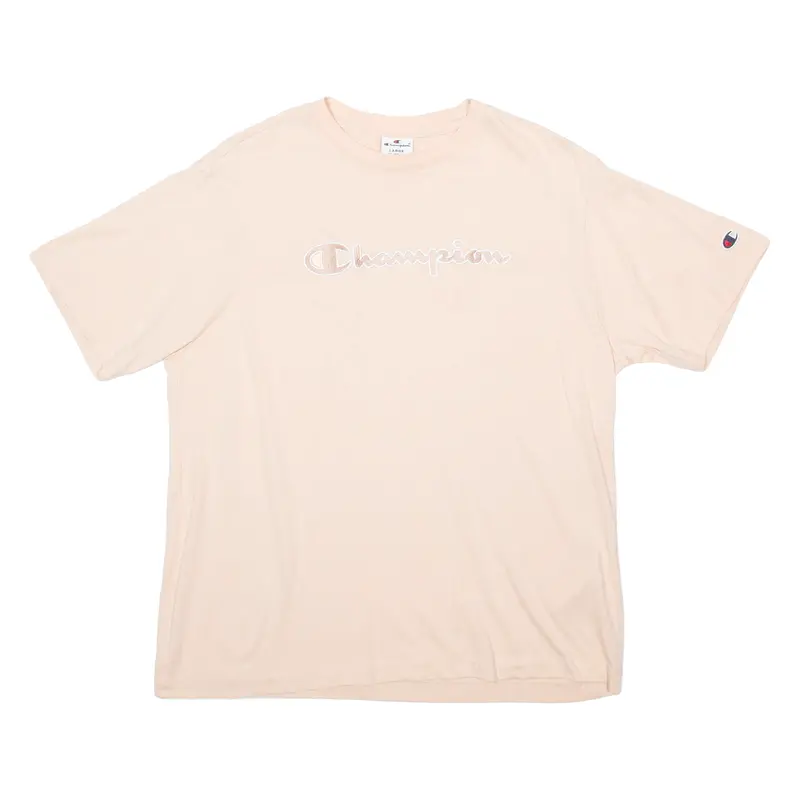 Champion Womens T-Shirt Pink L 1