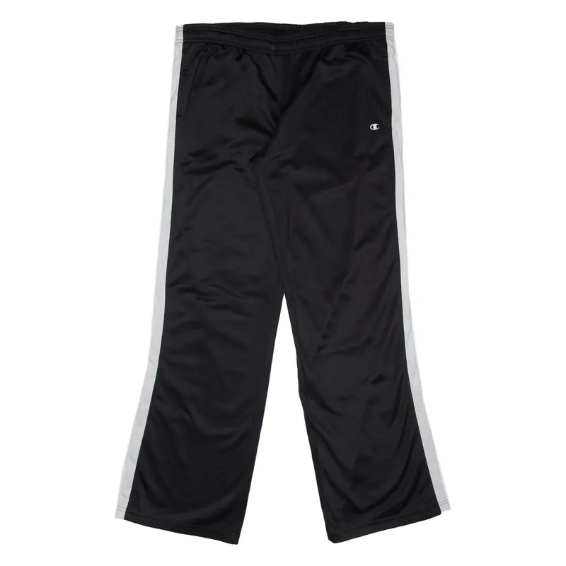Champion Womens Track Pants Black Straight L W34 L30 1