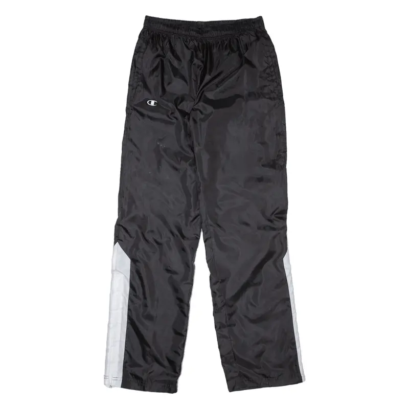 Champion Womens Track Pants Black Straight Xs W28 L32 1