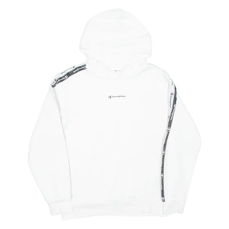 Champion Womens White Hoodie M 1