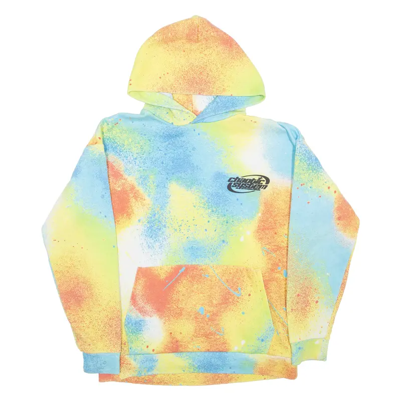 Chaotic System International Mens Yellow Hoodie S 1