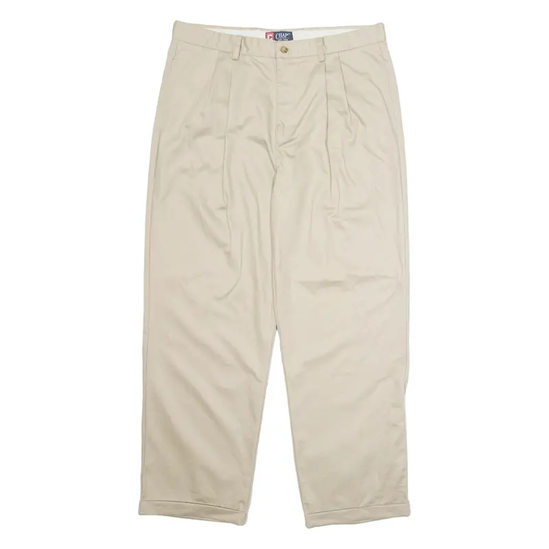 Chaps Chino Mens Trousers Beige Regular Straight W36 L30 1