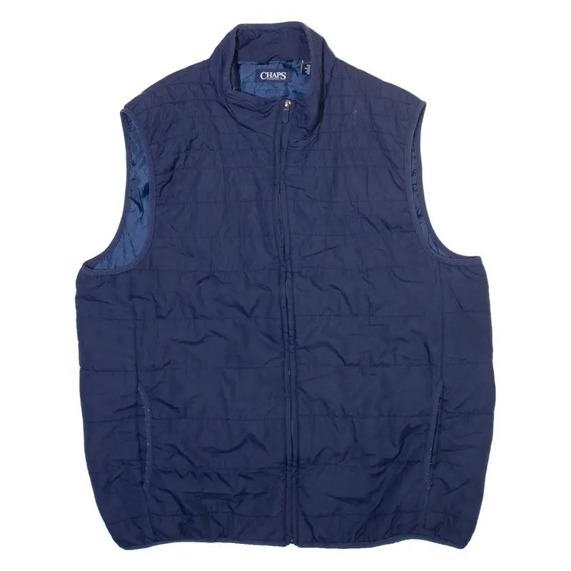 Chaps Mens Blazer Gilet Blue Xl 1
