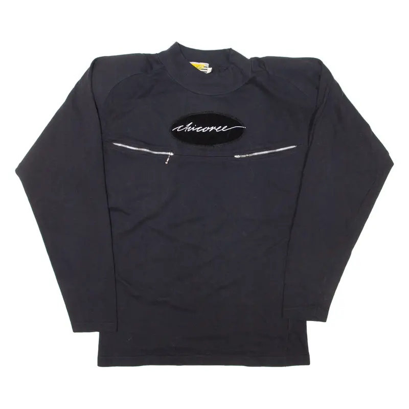 Chicoree Womens Sweatshirt Black 90S L 1