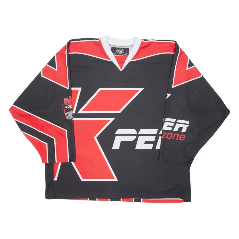 Chip Sport Bkp Hockey Keeper Mens Jersey Black Long Sleeve Usa 2Xl 1