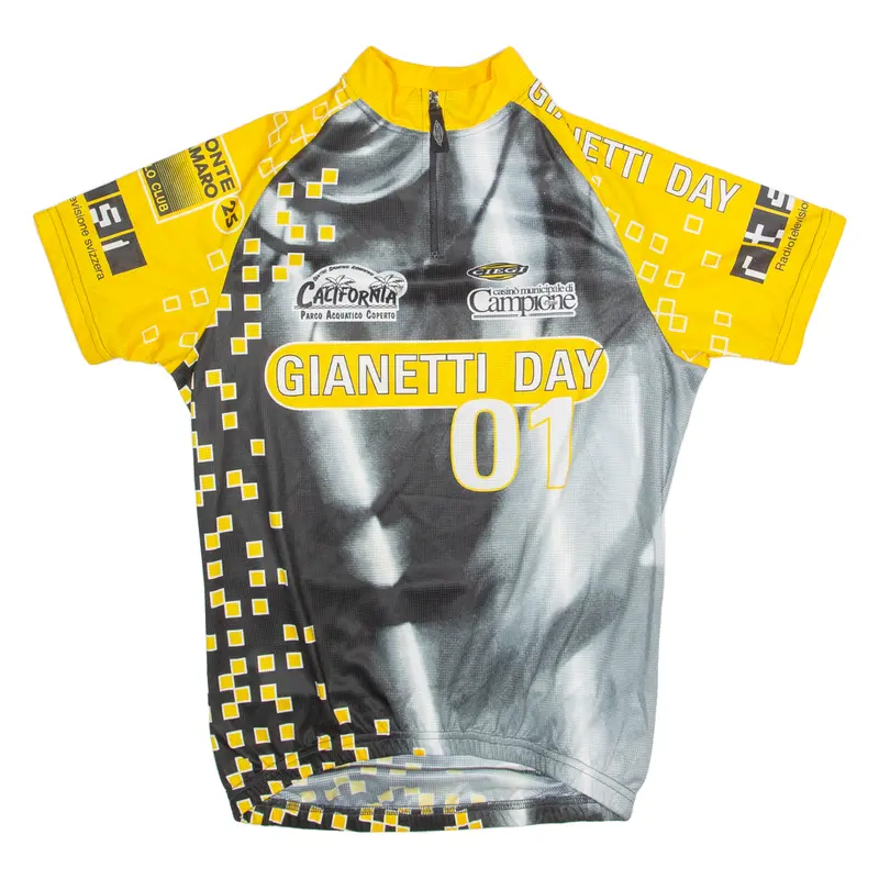 Ciegi Cycling Mens Jersey Grey 1/4 Zip S 1