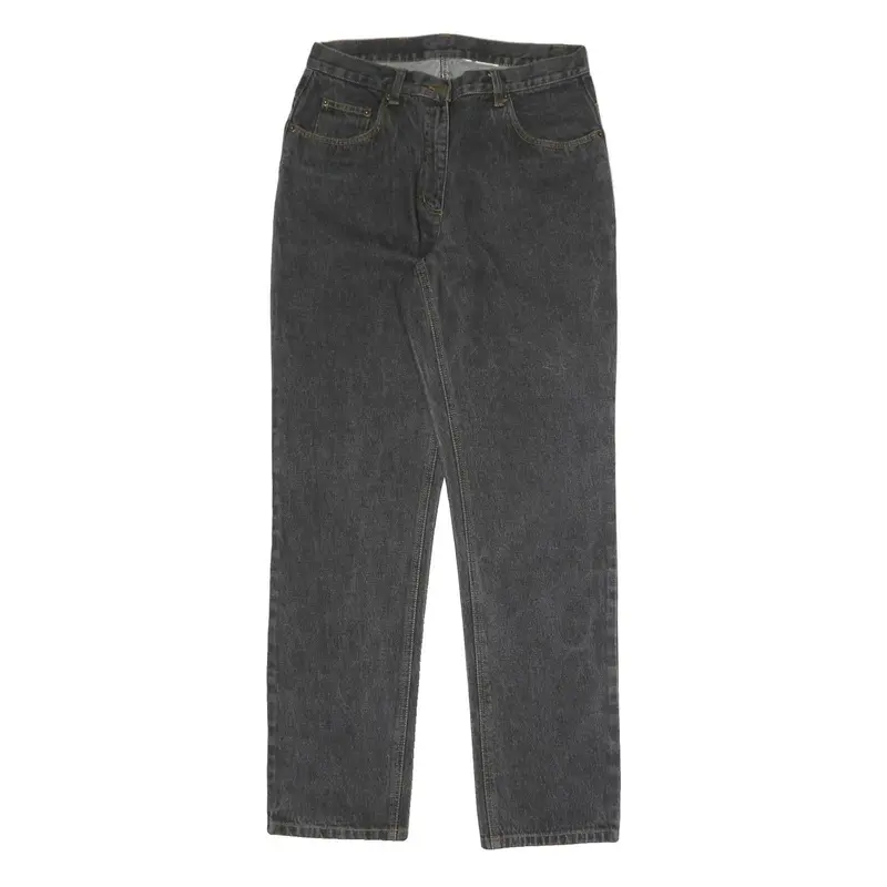 Classix Clothes Womens Jeans Black Regular Straight Denim Medium W31 L31 Cotton 1