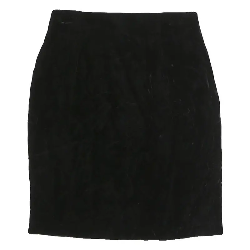 Cline - Kolarek Womens Black Mini Polyester Blend Straight Skirt Size S Elegant 1