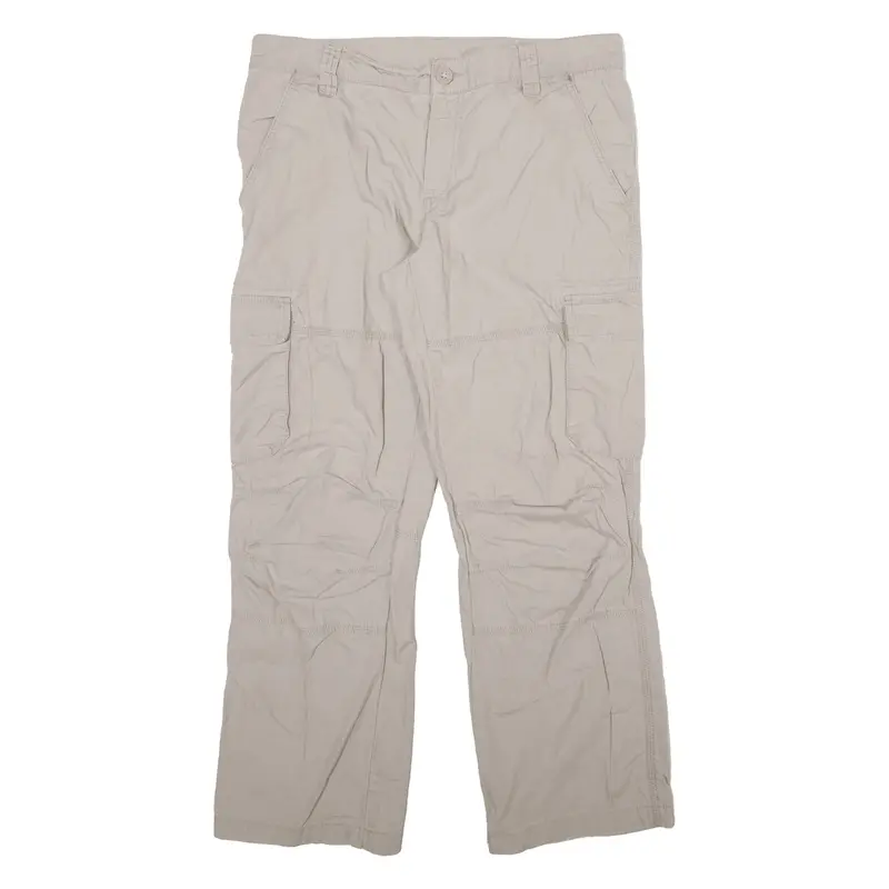 Clockhouse Cargo Mens Trousers Grey Regular Straight W33 L29 1