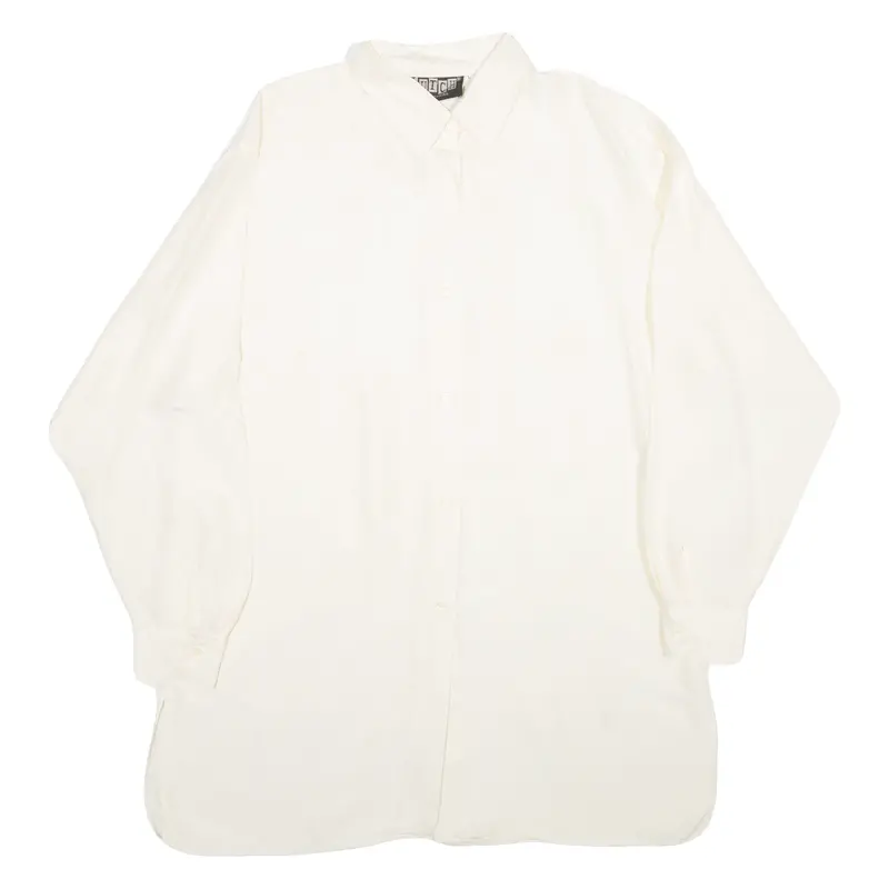 Clutch Wear Appeal Mens Plain Shirt Yellow Long Sleeve L 1