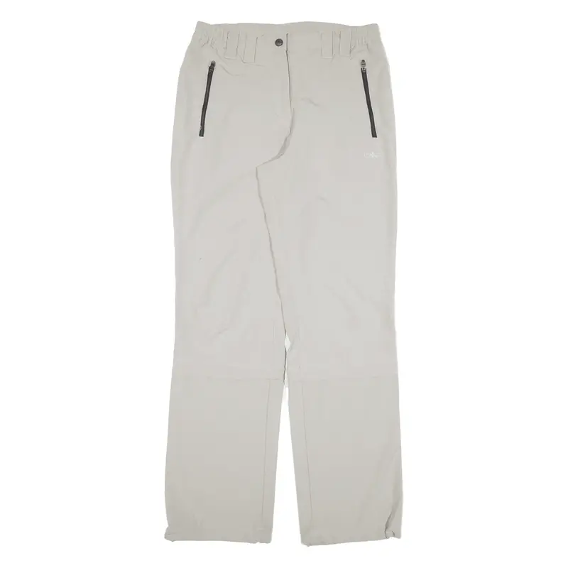 Cmp Zip-Off Womens Trousers Grey Regular Straight W29 L30 1