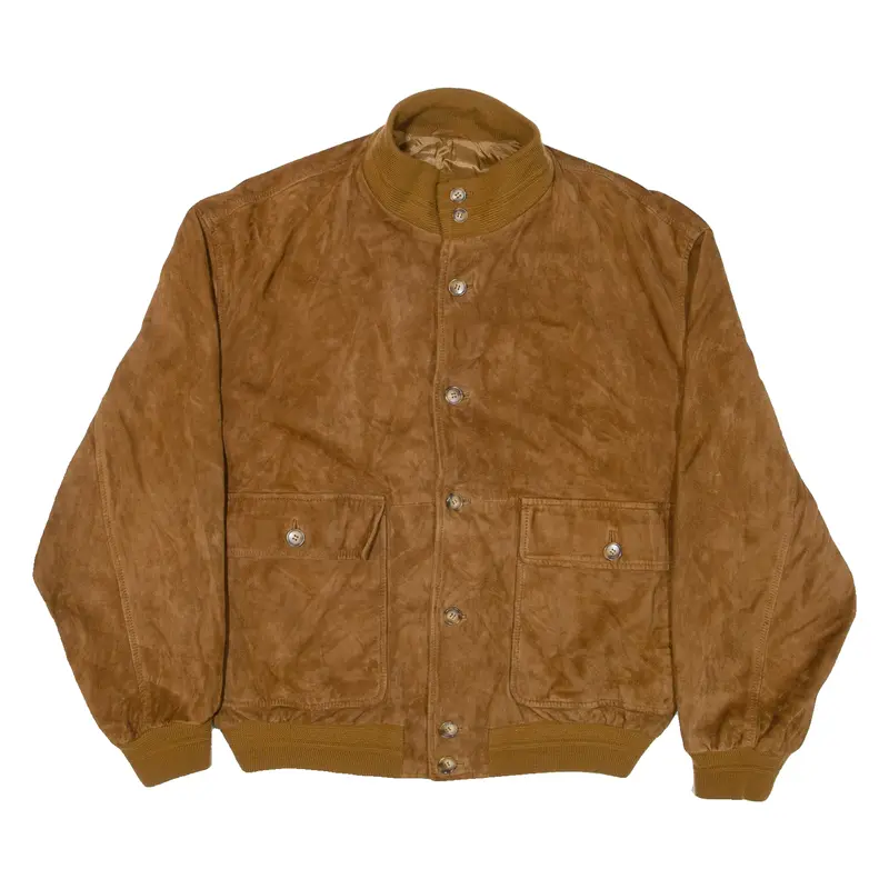 Code Mens Jacket Brown Xl 1