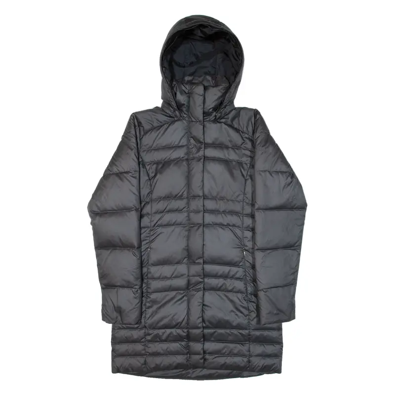 Columbia Insulated Womens Puffer Coat Black Hooded Xs 1