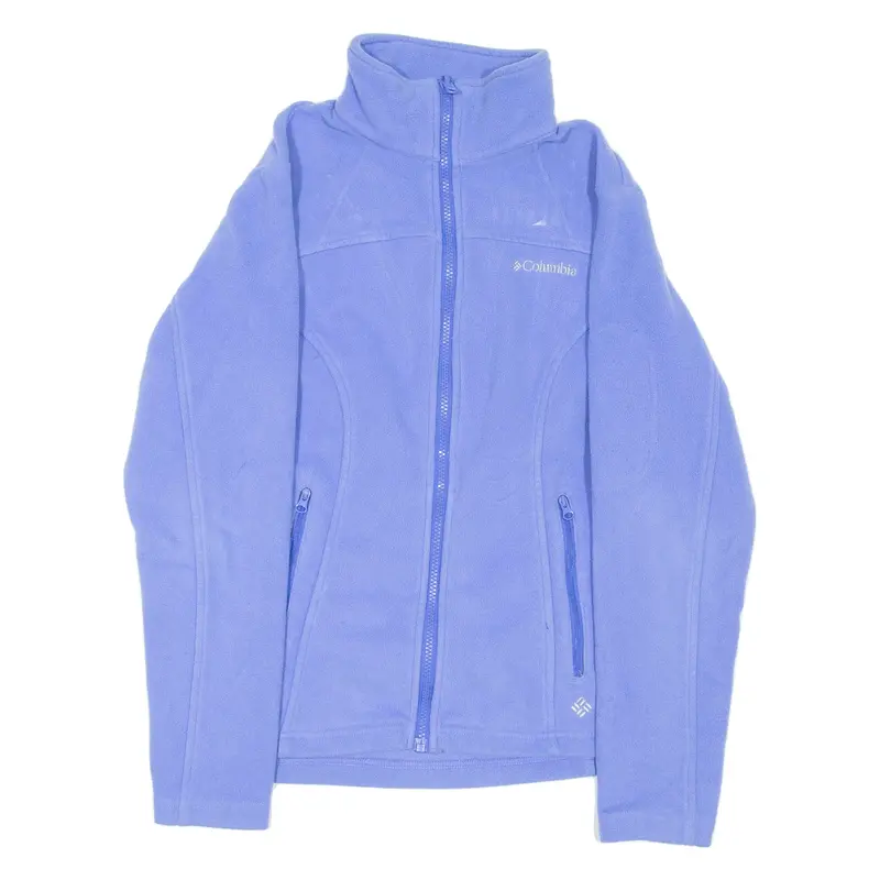 Columbia Interchange Womens Fleece Jacket Purple S 1