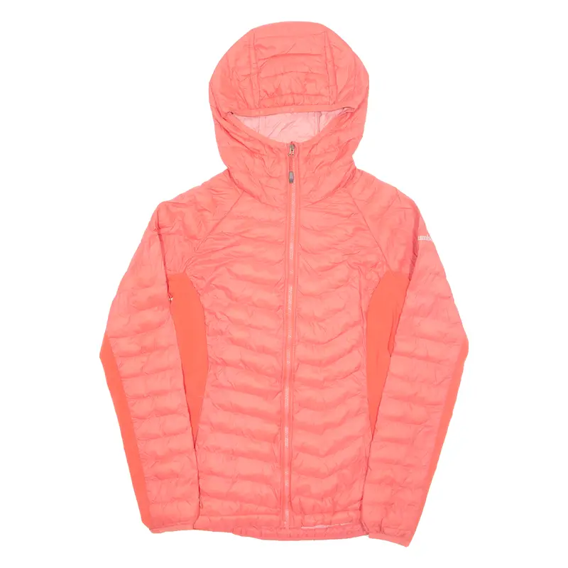 Columbia Lightweight Womens Puffer Jacket Pink Hooded Xs 1