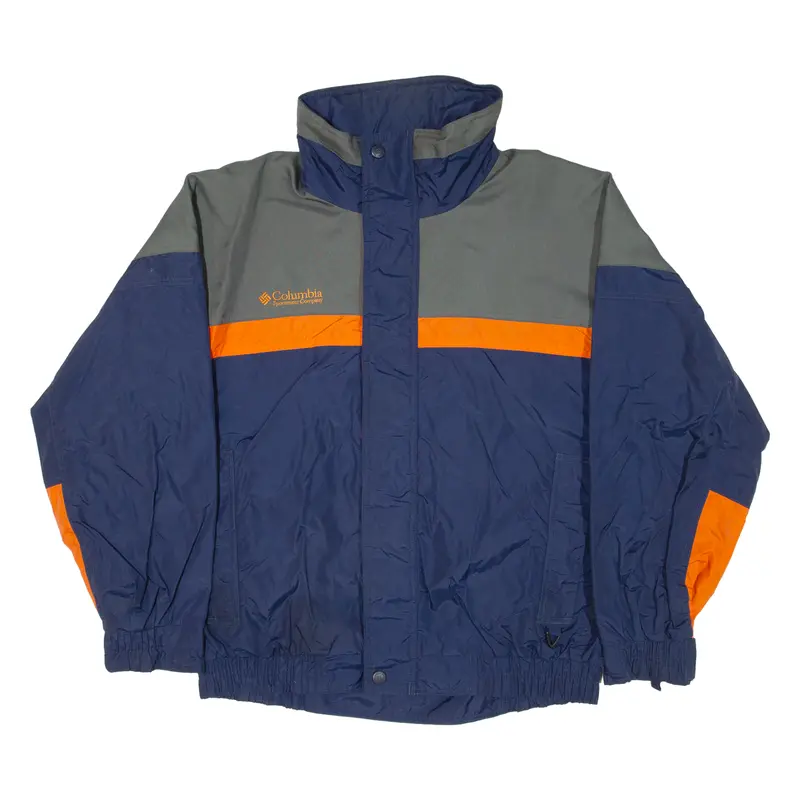 Columbia Mens Jacket Blue Nylon S 1