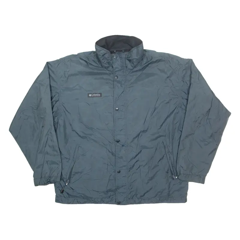 Columbia Mens Jacket Grey Nylon Xl 1