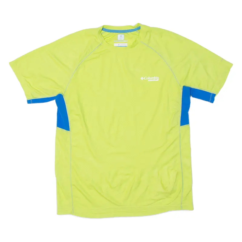 Columbia Mens T-Shirt Green S 1