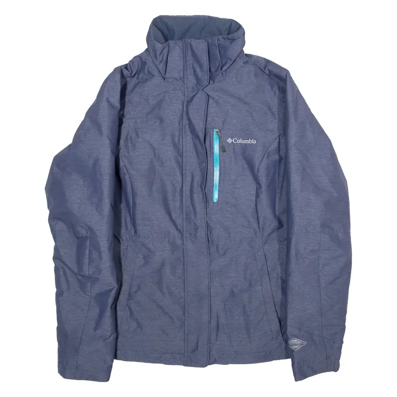 Columbia Omni Heat Insulated Womens Jacket Blue M 1
