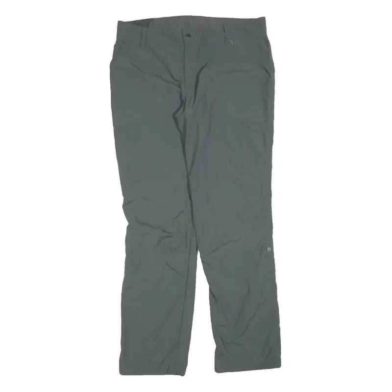 Columbia Womens Grey Polyester Blend Regular Straight Trousers W36 L32 Outdoor 1