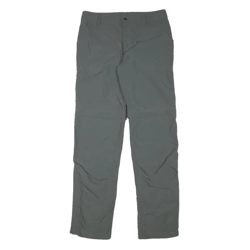 Columbia Womens Grey Regular Fit Straight Leg Polyester Blend Trousers W30 L32 1