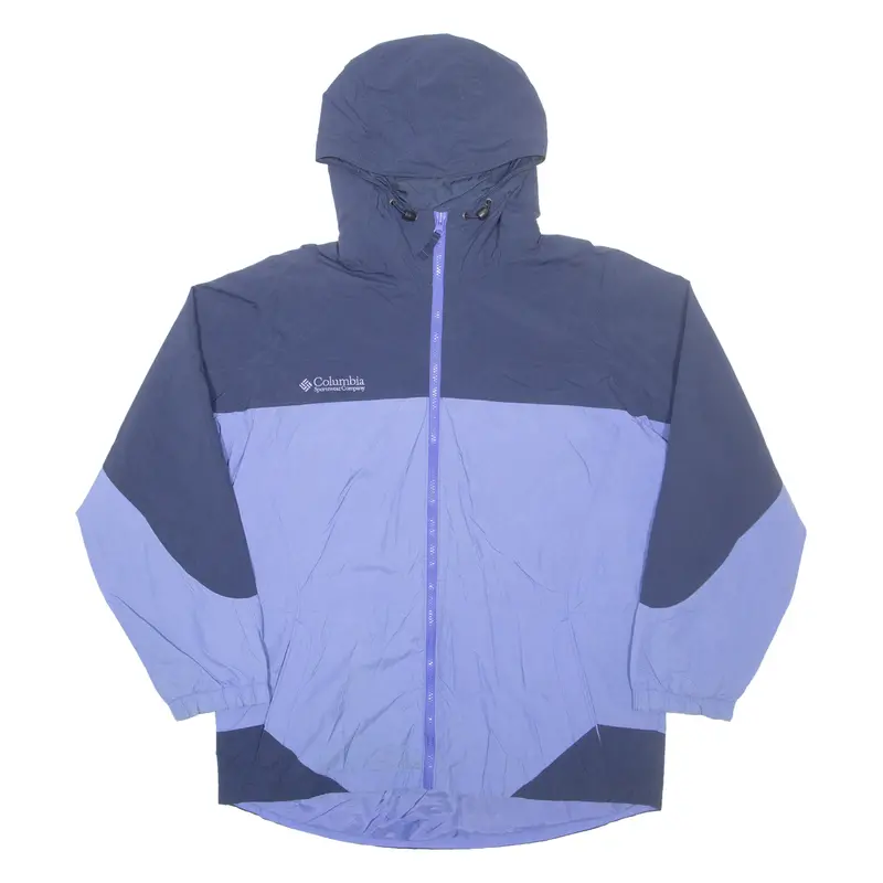 Columbia Womens Jacket Purple Hooded M 1