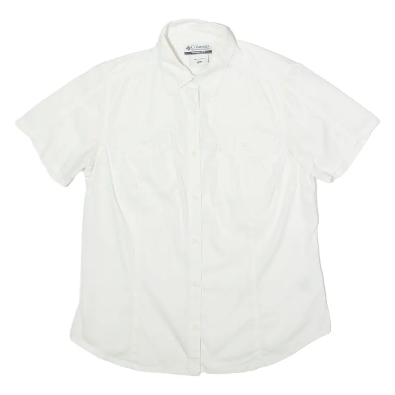 Columbia Womens Plain Shirt White S 1