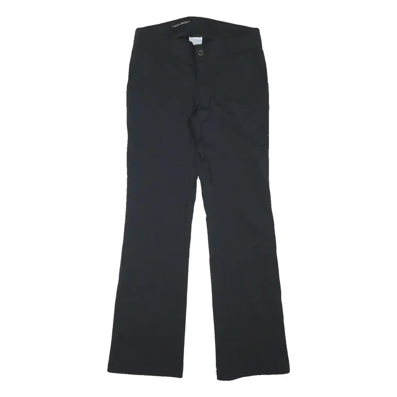 Columbia Womens Polyester Blend Black Regular Straight Trousers W30 L31 Outdoor 1