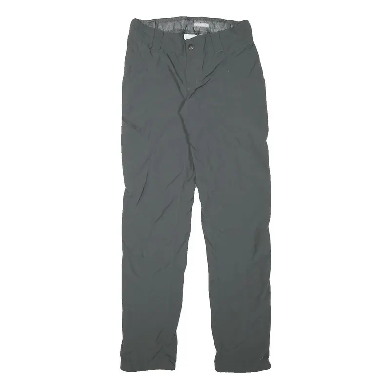 Columbia Womens Polyester Blend Black Slim Straight Trousers W28 L31 Outdoor 1