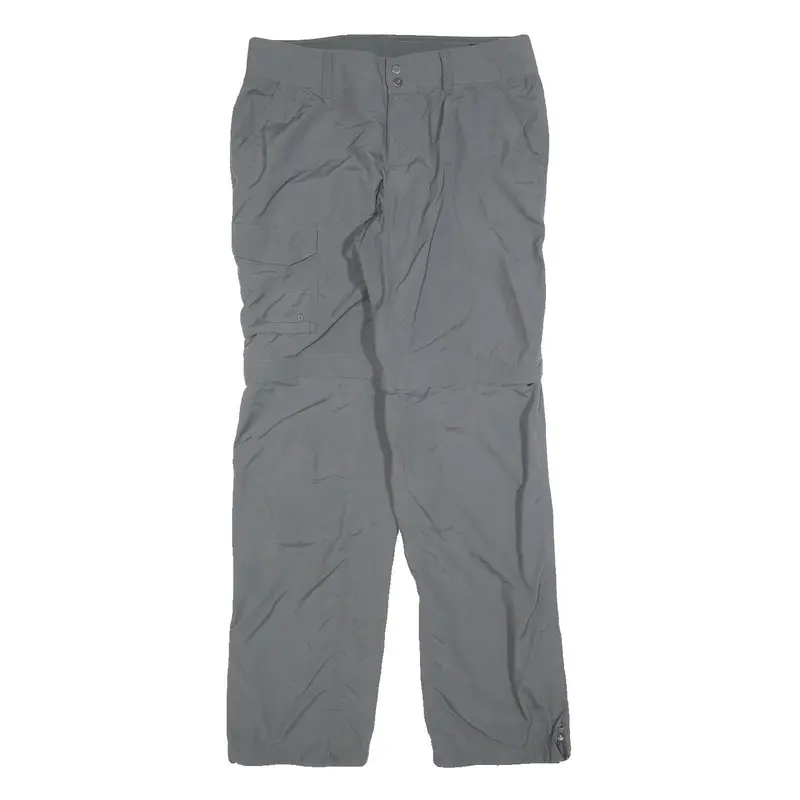 Columbia Womens Regular Grey Zip Polyester Trousers W30 L30 Outdoor Hiking 1