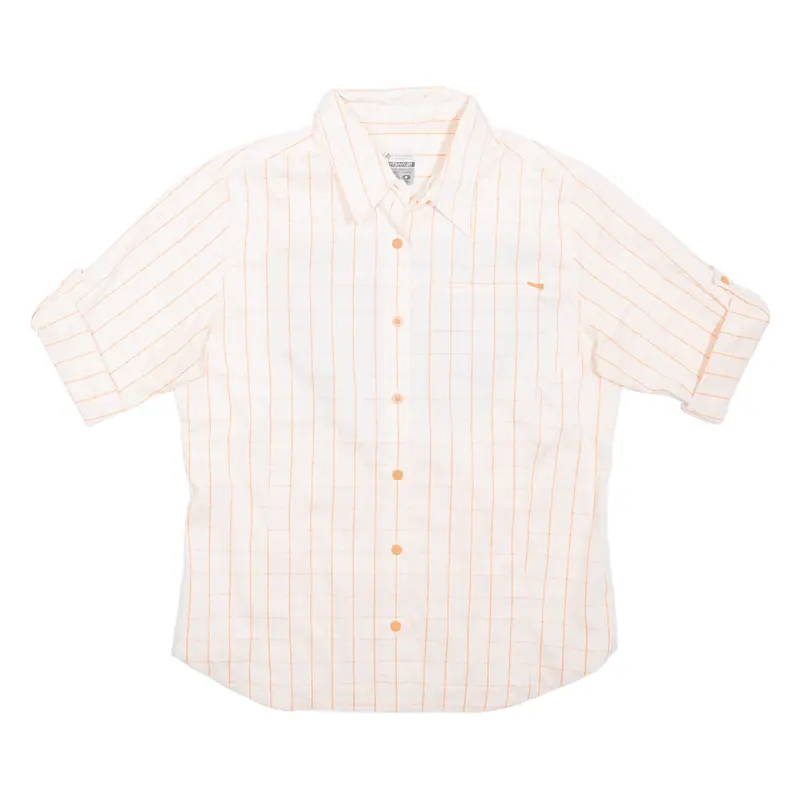 Columbia Womens Shirt Pink Check S 1