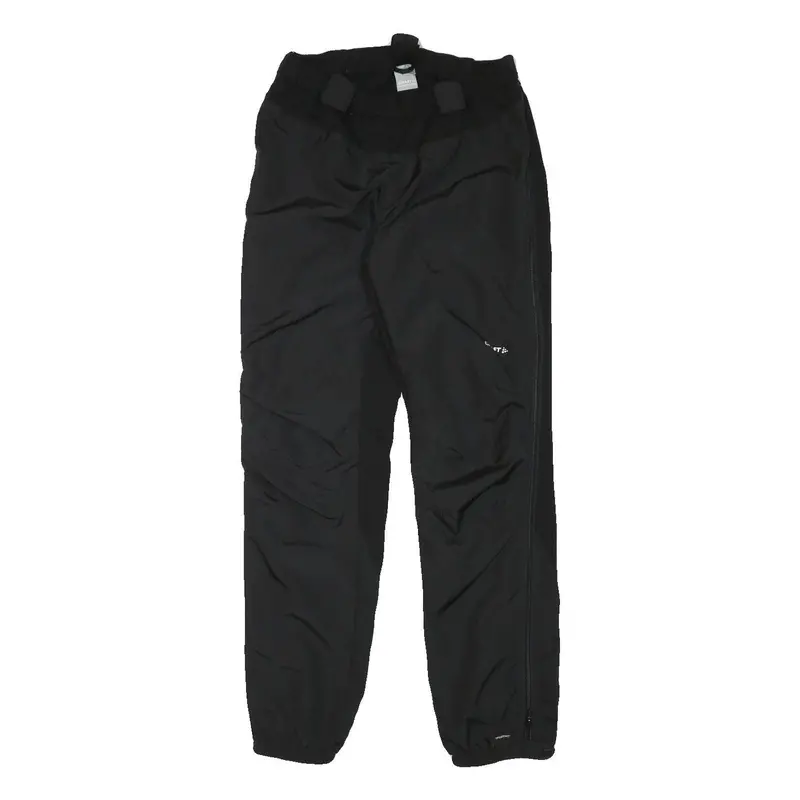 Craft Mens Black Polyester Blend Relaxed Trousers W27 L29 Elasticated Waist 1