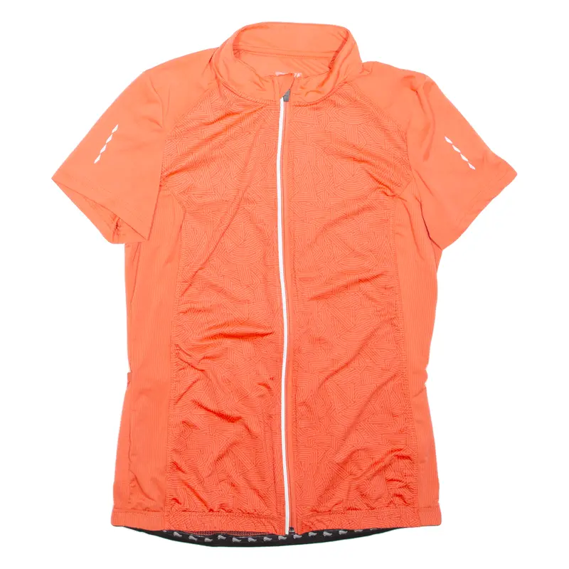Crivit Full Zip Cycling Shirt Mens Jersey Pink M 1