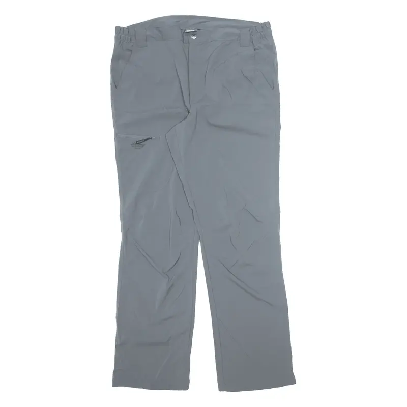Crivit Outdoor Mens Trousers Grey Regular Straight W40 L32 1