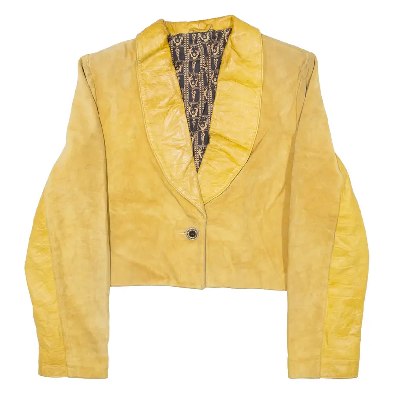 Cropped Womens Jacket Beige M 1