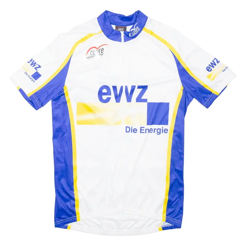 Cuore Full Zip Cycling Shirt Mens Jersey White L 1