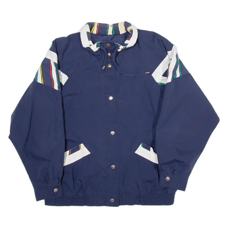 Current Seen Womens Bomber Jacket Blue 90S M 1