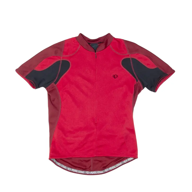 Cycling Mens Jersey Red 1/2 Zip L 1