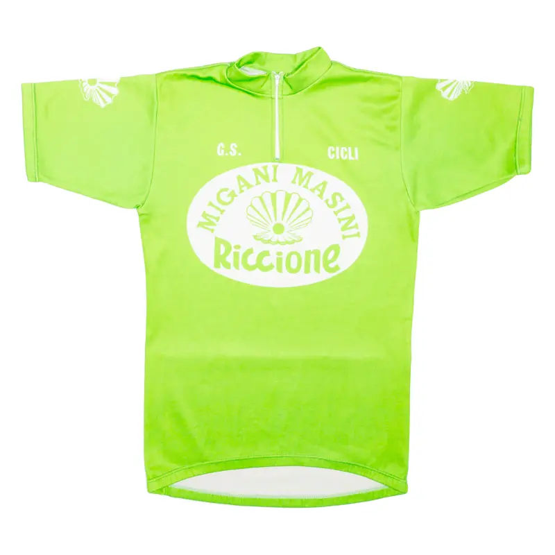Cycling Mens Vest Green 1/4 Zip M 1