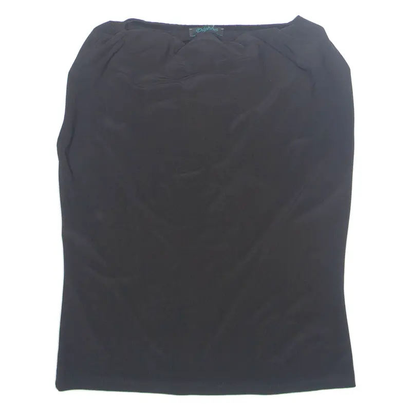 Daphne Womens Top Black Sleeveless M 1