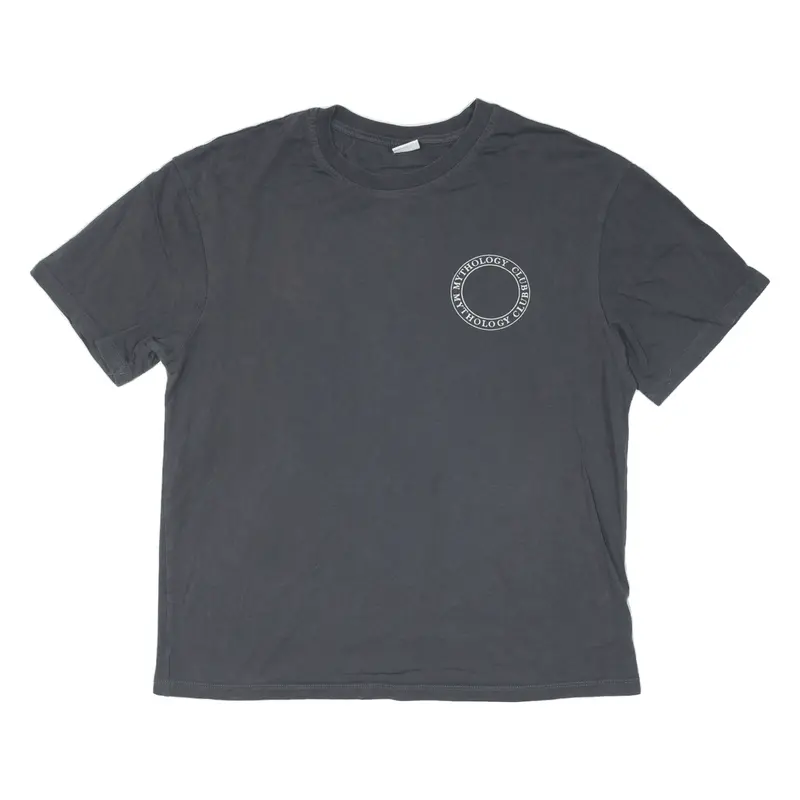 Defacto Mythology Club Mens T-Shirt Grey M 1