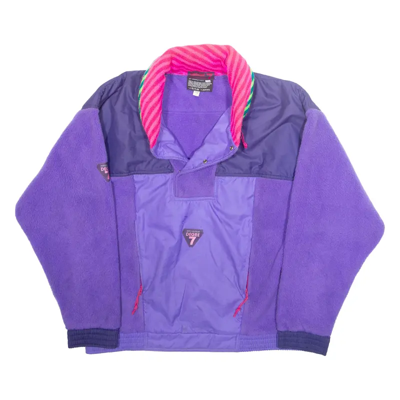 Degre 7 Womens Anorak Jacket Purple L 1