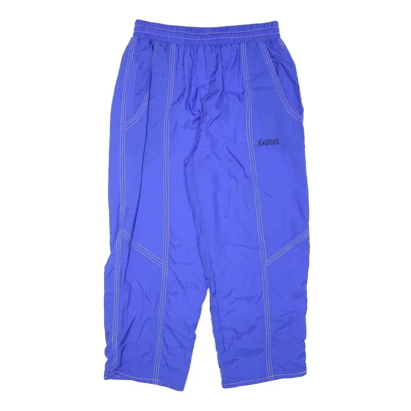 Desse Mens Joggers Blue Xl W28 L25 Polyester Blend Relaxed Tapered Comfort 1