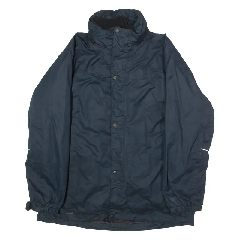 Dickies 2 In 1 Mens Coat Blue Hooded M 1