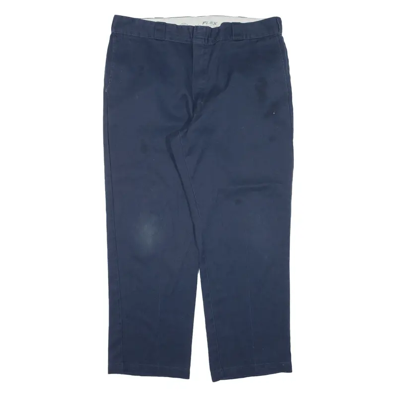 Dickies 874 Workwear Mens Trousers Blue Regular Straight W40 L30 1