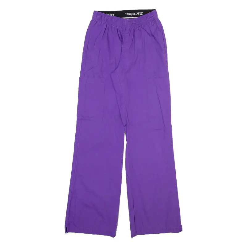 Dickies Cargo Womens Trousers Purple Regular Bootcut W22 L29 1