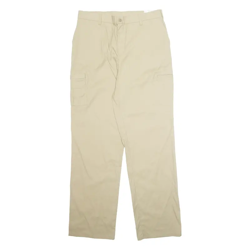 Dickies Cargo Workwear Mens Trousers Beige Regular Straight W34 L33 1