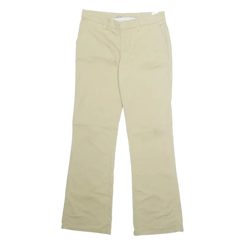 Dickies Chino Womens Trousers Green Slim Tapered W28 L31 1