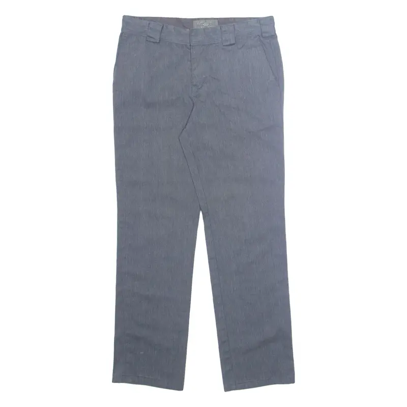 Dickies Chino Womens Trousers Grey Regular Straight W28 L27 1